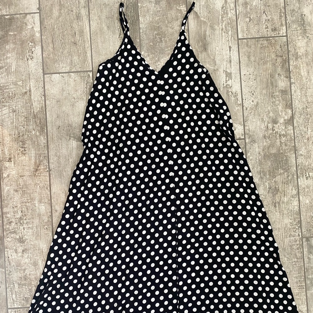 Lil better polka dot maxi w/POCKETS!